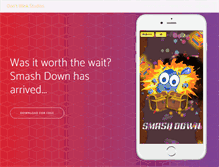 Tablet Screenshot of dontblinkstudios.com